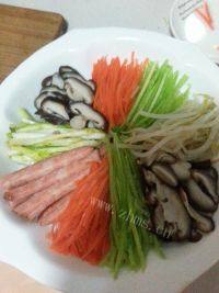 韩式拌饭做法图解11)