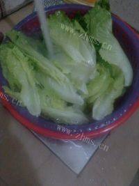 爽滑的炒生菜做法图解2)