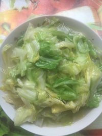 开胃的手撕包菜做法图解7)