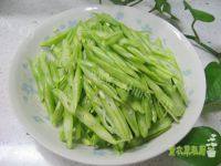 家常菜榄菜四季豆做法图解4)