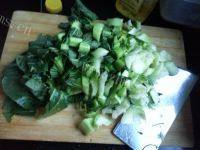 家常菜青菜粉丝做法图解2)