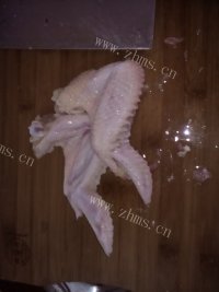 简单的炸鸡全翅做法图解1)