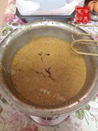 自制红糖枣糕做法图解9)