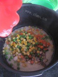 独特咸味腊八粥做法图解11)
