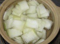 美味的冬瓜蛋花汤做法图解3)