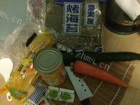 自制肉松寿司做法图解1)