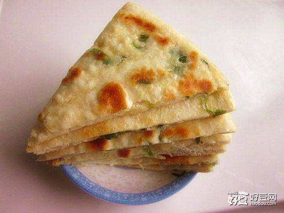 酥嫩发面葱花饼