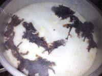 美味的西红柿紫菜蛋花汤做法图解7)
