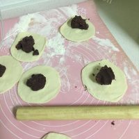 自制小刺猬豆沙包做法图解6)