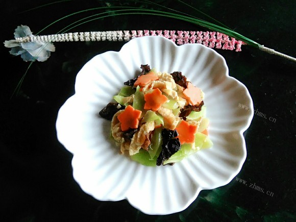 诱人的炒素菜