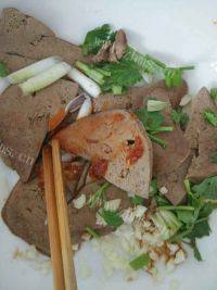 家常菜凉拌猪肝