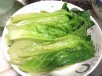 口舌生香的白灼生菜做法图解8)