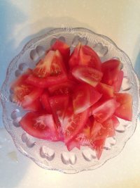 西葫芦番茄炖豆角做法图解3)