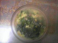 美味的菠菜蛋汤