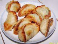 自己做的韭菜猪肉煎饺