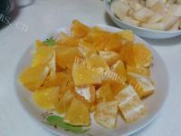 甜蜜的雪梨香橙蜂蜜汁做法图解1)