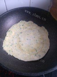 绿色食物之韭菜鸡蛋饼