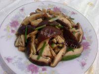 美味可口清炒香菇做法图解7)