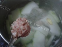 冬瓜肉丸汤做法图解8)