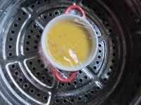 美味的虾皮鸡蛋羹