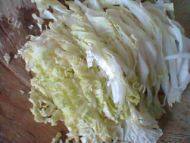 家常菜白菜粉条肉做法图解3)