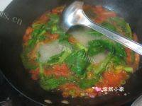 家常菜西红柿青菜汤做法图解5)
