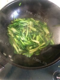 好吃的炒青菜做法图解4)