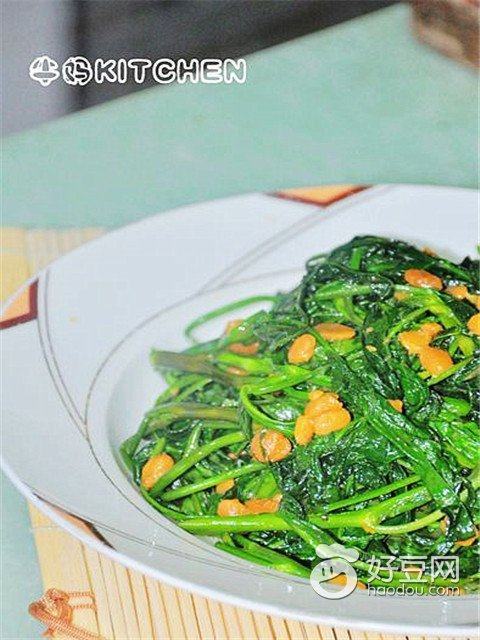 豆酱空心菜