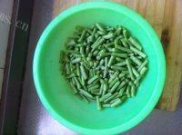 「DIY美食」豆角炒肉做法图解2)