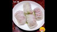 美味的翡翠肉糜卷做法图解2)