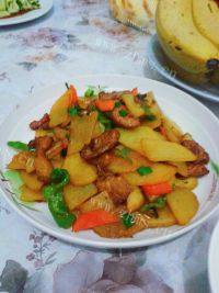 #营养美食#土豆炒肉片