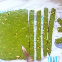 DIY抹茶牛扎糖做法图解7)