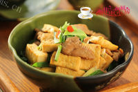 简单的豆腐鸭脯肉做法图解10)