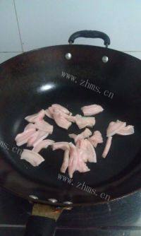家常菜酸菜肉丝做法图解4)