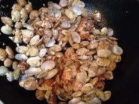 美味的炒蛤蜊