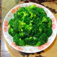 家常菜芝士焗西兰花做法图解7)