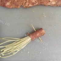 好吃的培根金针菇卷做法图解4)