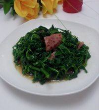 家常菜凉拌豌豆苗