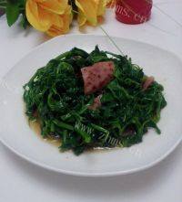 家常菜凉拌豌豆苗