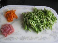 简易版-四季豆炒肉做法图解2)
