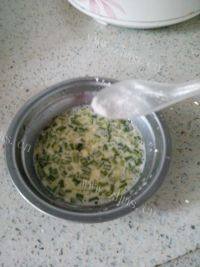 自己做的韭菜蛋饼做法图解3)