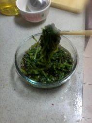 家常菜凉拌茼蒿