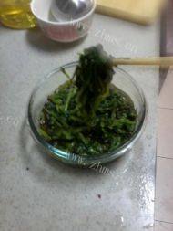 家常菜凉拌茼蒿