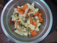 美味的新奥尔良黑椒鸡肉烤土做法图解7)