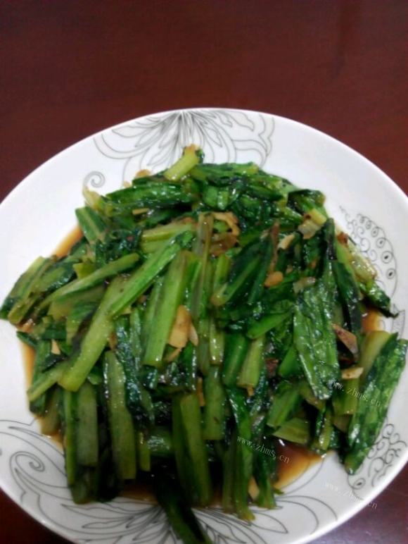 蒜香油麦菜