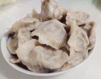 自己做的白菜猪肉水饺