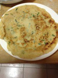 自己做的小葱鸡蛋饼