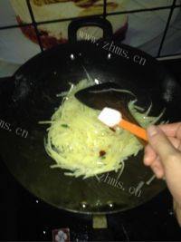 家常菜青椒土豆丝做法图解6)