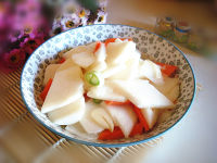 家常菜素炒山药