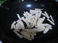 香香的韭菜炒豆干做法图解4)